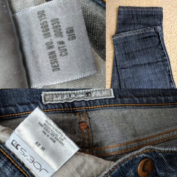 Joe's Jeans Skinny Ankle Cigarette Gigi Wash sz 29 - Picture 5 of 7